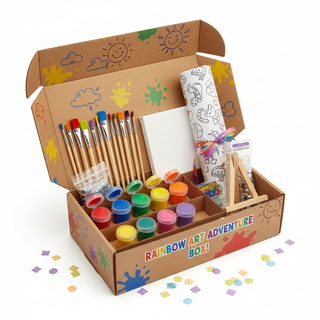 All-In-One Paint Party Box with art supplies