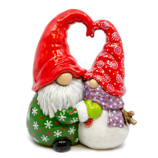 Snowman - Gnome, Hugging, Large