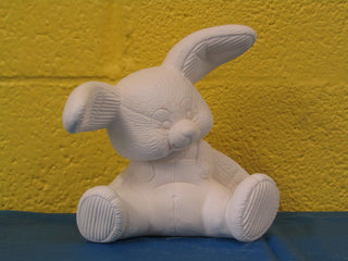 Rabbit - Stuffed Bunny, Leaning