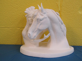 Indian - Horse, Bust