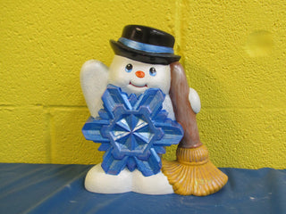 Snowflake Belly Snowman
