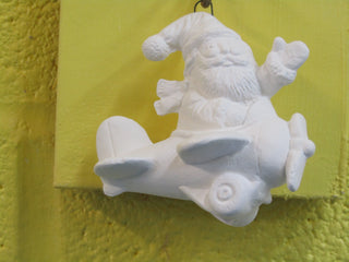 Santa on Plane