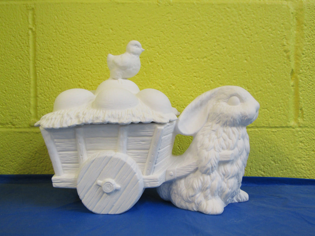 Rabbit - Cart, Large, 2pc – Bisque Busters