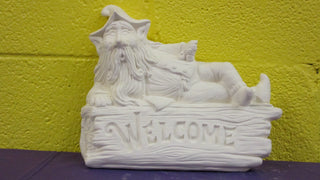 Gnome - Welcome, Wall Hanging