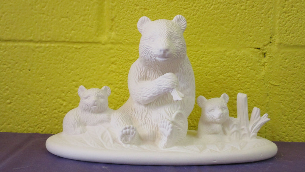 Bear - Panda Family – Bisque Busters
