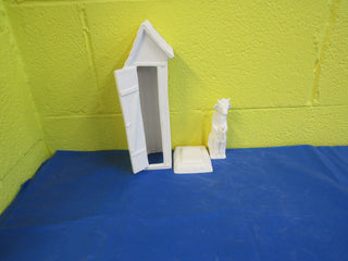 Outhouse - Cow, Base, 3pc
