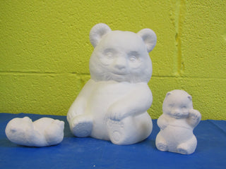 Bear - Panda, Family, 3pc