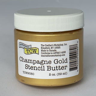 TCW9080 Champagne Gold Stencil Butter 2 oz