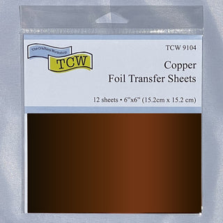 TCW9104 Copper Foil Transfer Sheets 6x6